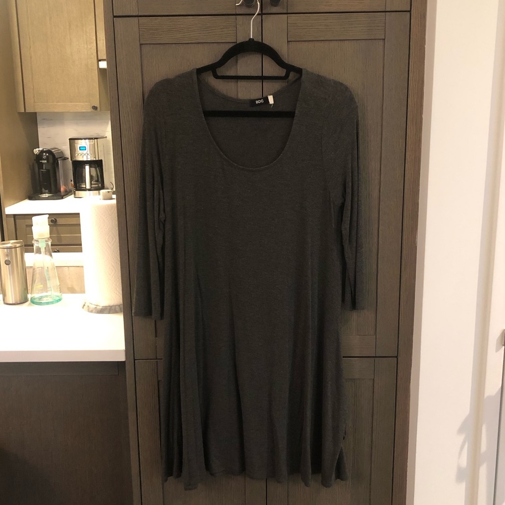 BDG Grey Jersey Dress